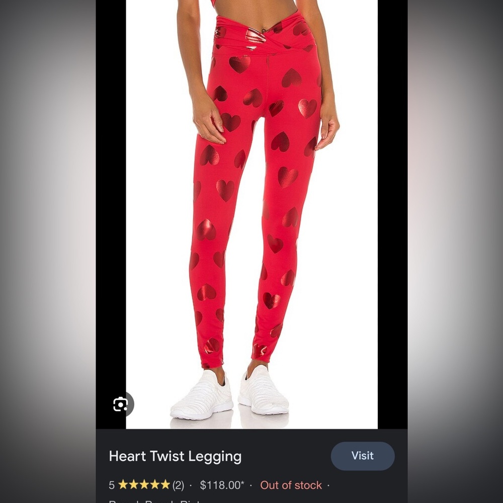 Beach Riot Heart twist set